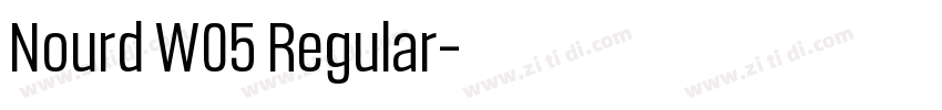 Nourd W05 Regular字体转换 Nourd W05 Regular字体转换